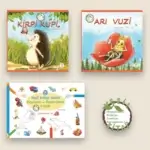 Sağlık ve Çevre Bilinci Seti / (3 Adet Resimli Çocuk Kitabı) 1 3-yesil-kupi-vuzi