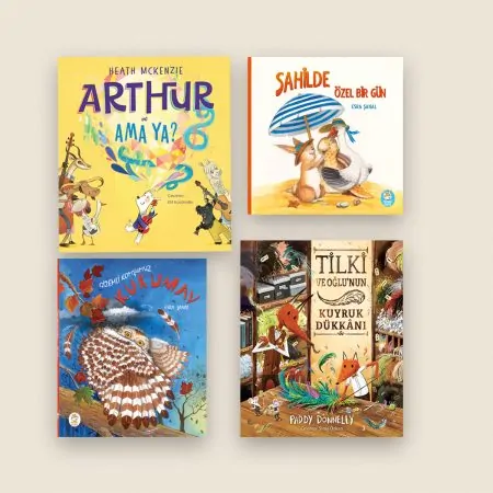 Sevimli Kahramanlar Seti / 4 Adet Resimli Hikâye Kitabı