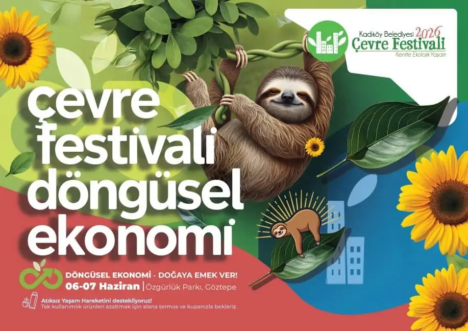 Meraklı Tilki Kitaplığı, 2026 Kadıköy Belediyesi Çevre Festivali’ndeydi! 1 Çevre Festivali 2026 banner