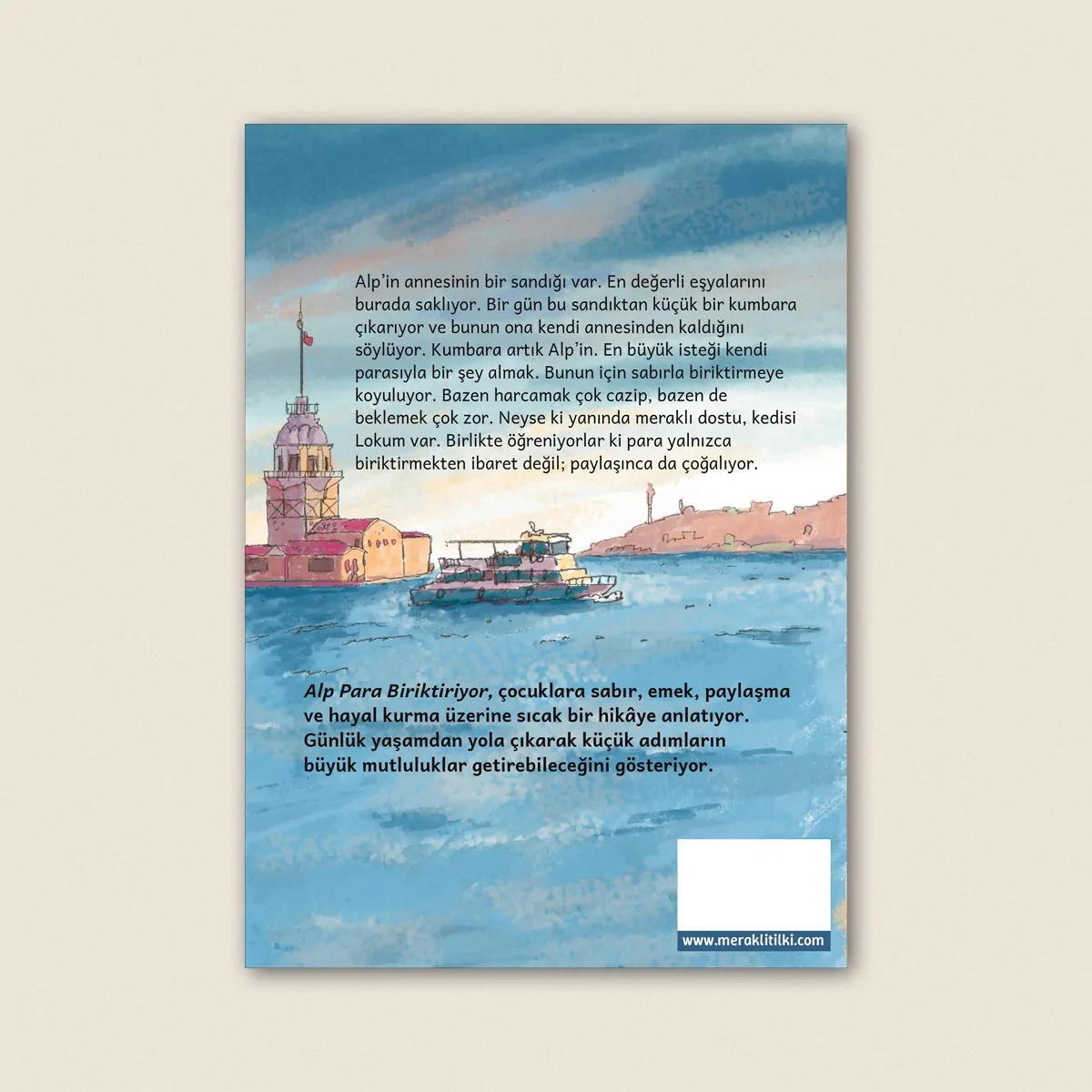 Alp Para Biriktiriyor arka kapak